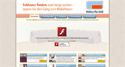 Desktop Screenshot of meinsofa.de